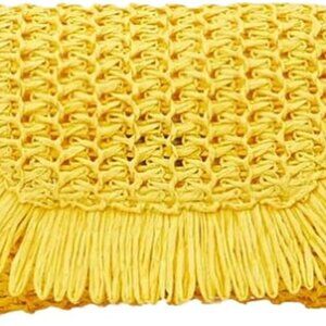 Women Straw Woven Clutch Lightweight Summer Beach Bag Purse Travel